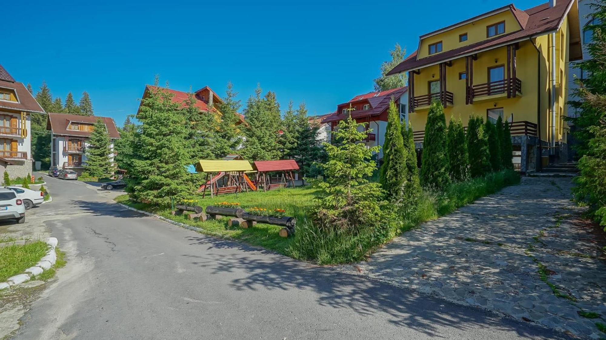 Hotel Sunray-Vilagalbena Poiana Brasov Esterno foto